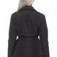 Elegant Belted Long Down Jacket