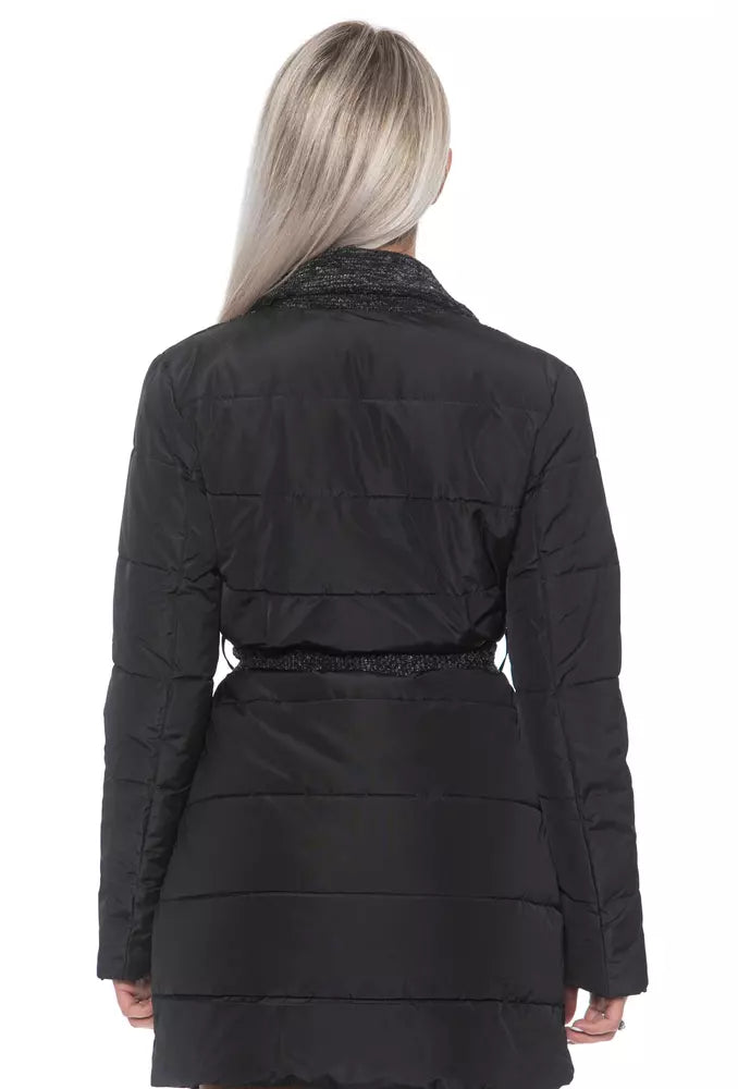 Elegant Belted Long Down Jacket
