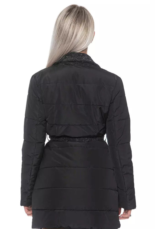 Elegant Belted Long Down Jacket