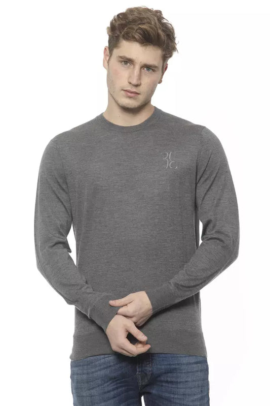 Elegant Men's Cashmere Crewneck Sweater