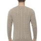 Elegant Cashmere Crewneck Men's Sweater