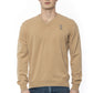 Elegant Cashmere V-neck Men's Sweater