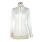 Elegant White Slim Fit Long Sleeve Blouse