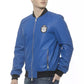 Elegant Leather Bomber Jacket for Men