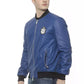 Elegant Italian Leather Bomber Jacket