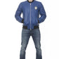 Elegant Italian Leather Bomber Jacket