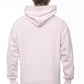 Chic Oversized Pink Cotton Sweatshirt with Hood