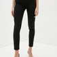 High Waist Slim Fit Chic Black Jeans