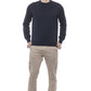 Elegant Crewneck Cotton Sweater for Men
