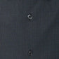 Elegant Black Cotton Slim Collar Shirt