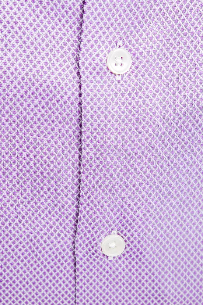 Elegant Slim Collar Cotton Shirt
