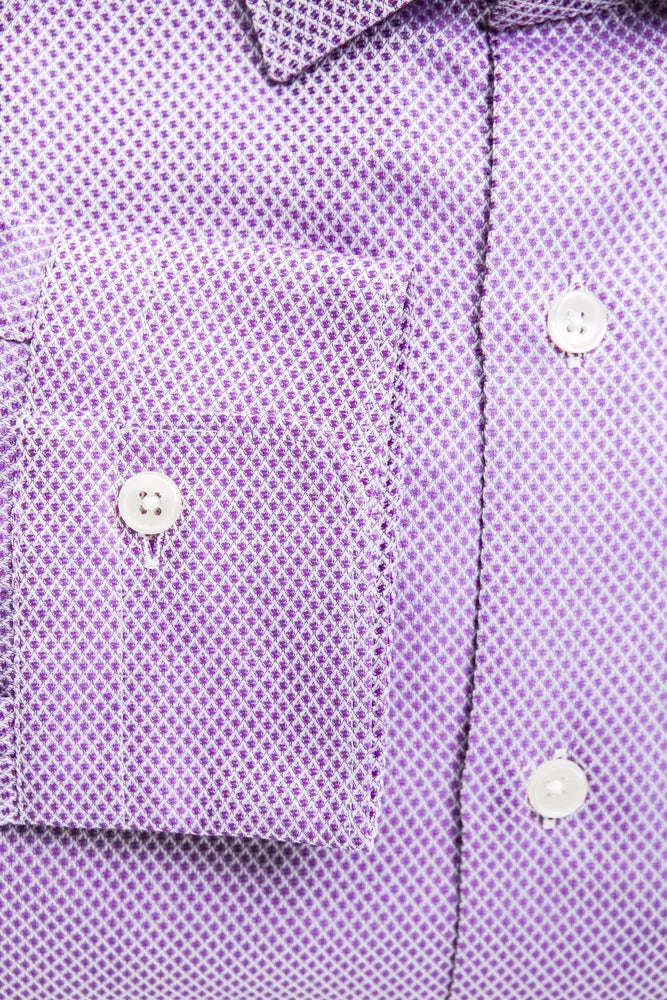Elegant Slim Collar Cotton Shirt