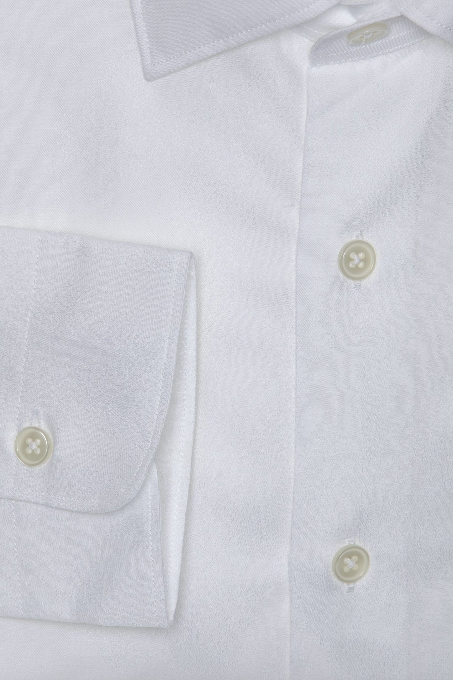 Elegant White Cotton Shirt for Men