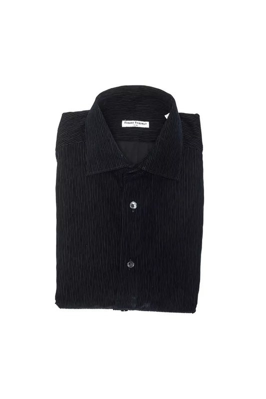 Sleek Medium Slim Collar Cotton Shirt