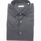Elegant Medium Slim Collar Black Shirt