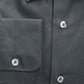 Elegant Medium Slim Collar Black Shirt