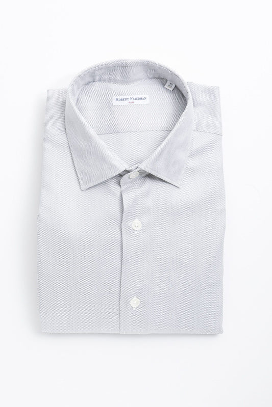 Exquisite Beige Cotton Shirt for Men