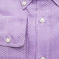 Elegant Pink Cotton Button-Down Shirt