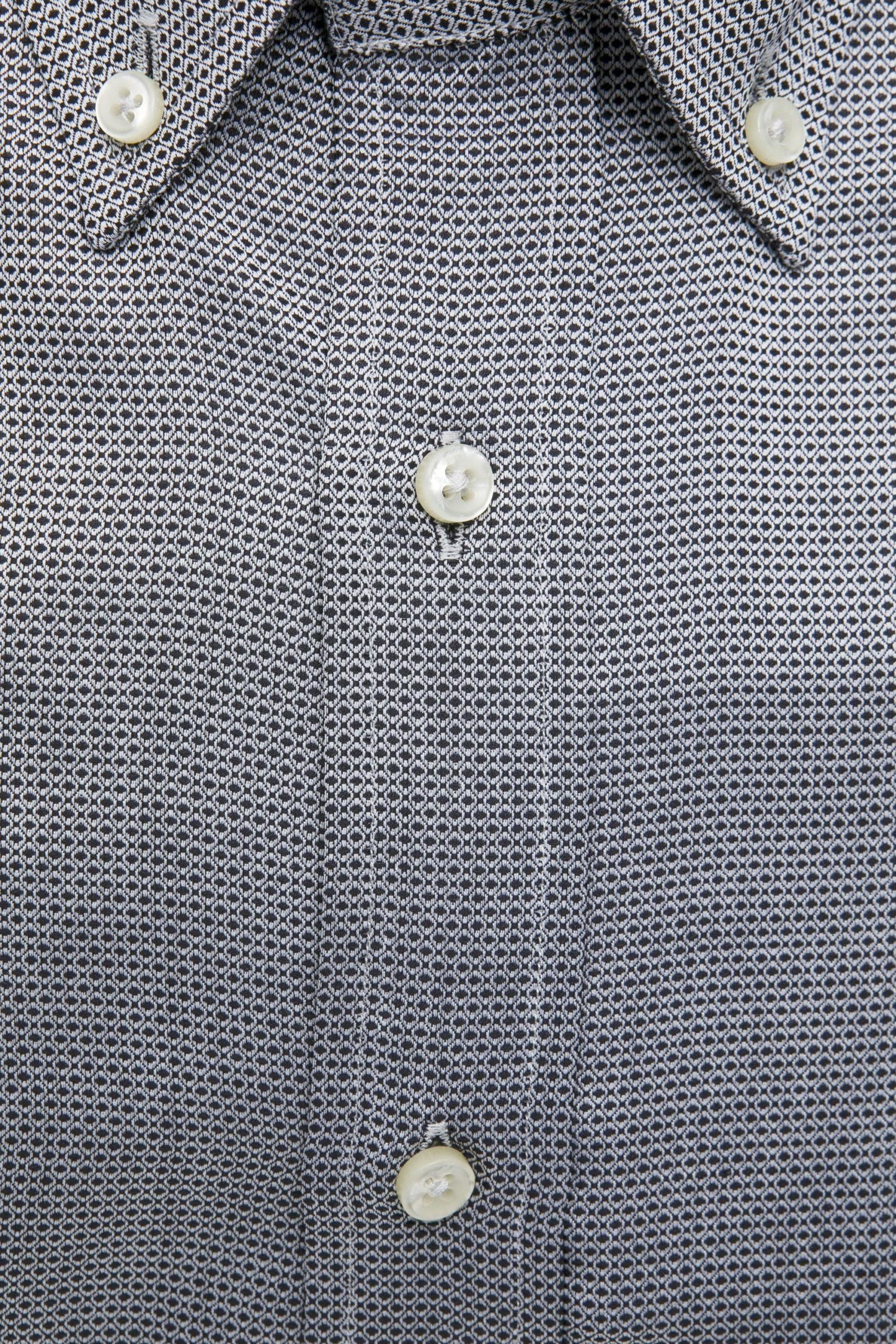 Beige Button Down Regular Fit Shirt