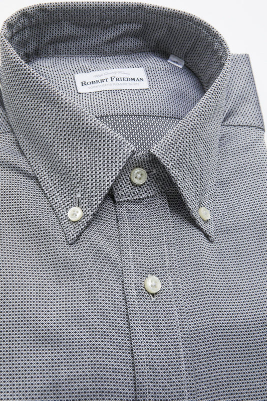 Beige Button Down Regular Fit Shirt