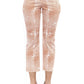 Elegant Printed Stretch Trousers for Sophisticated Style