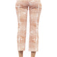 Elegant Printed Stretch Trousers for Sophisticated Style