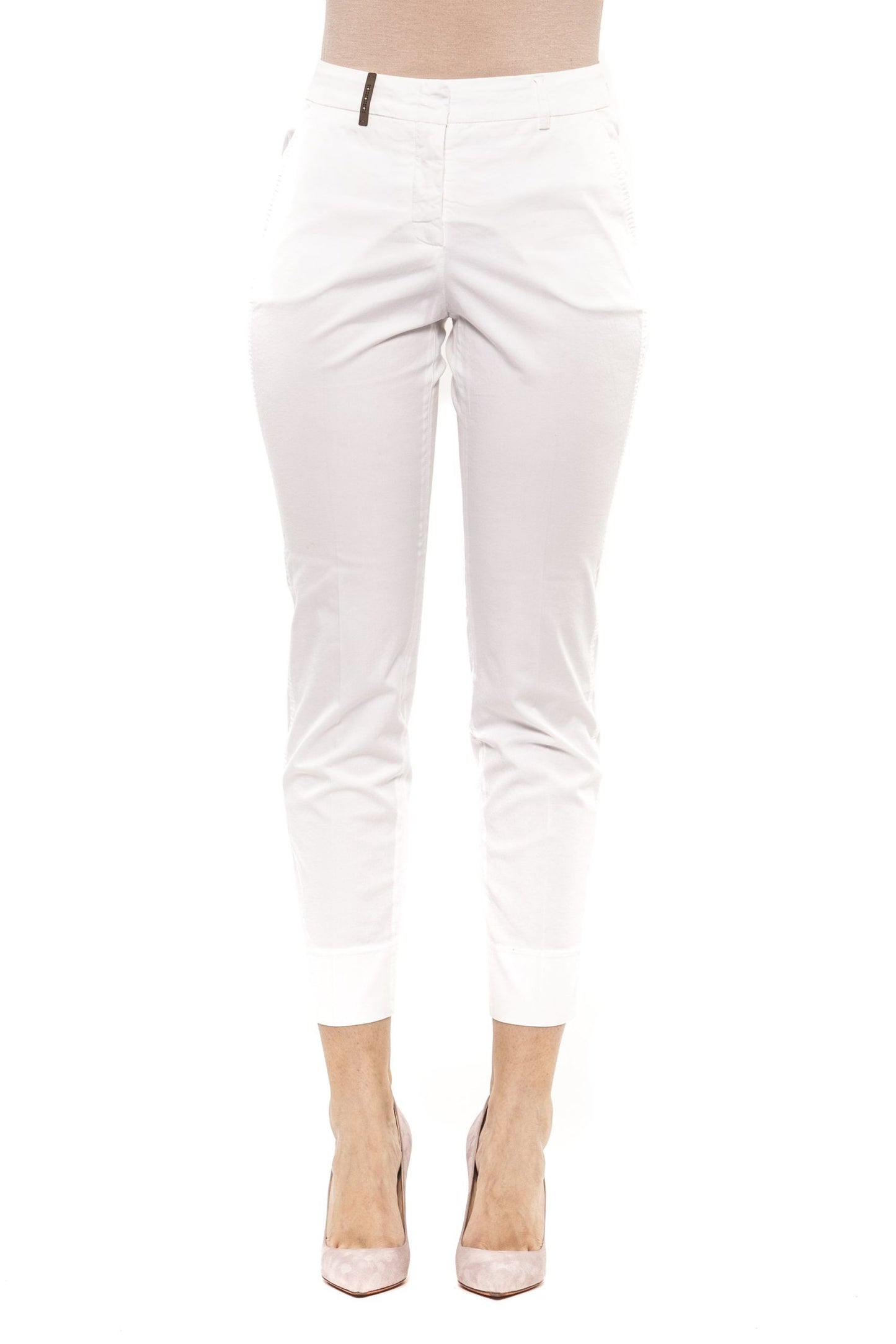 Chic Slim Fit Stretch Trousers