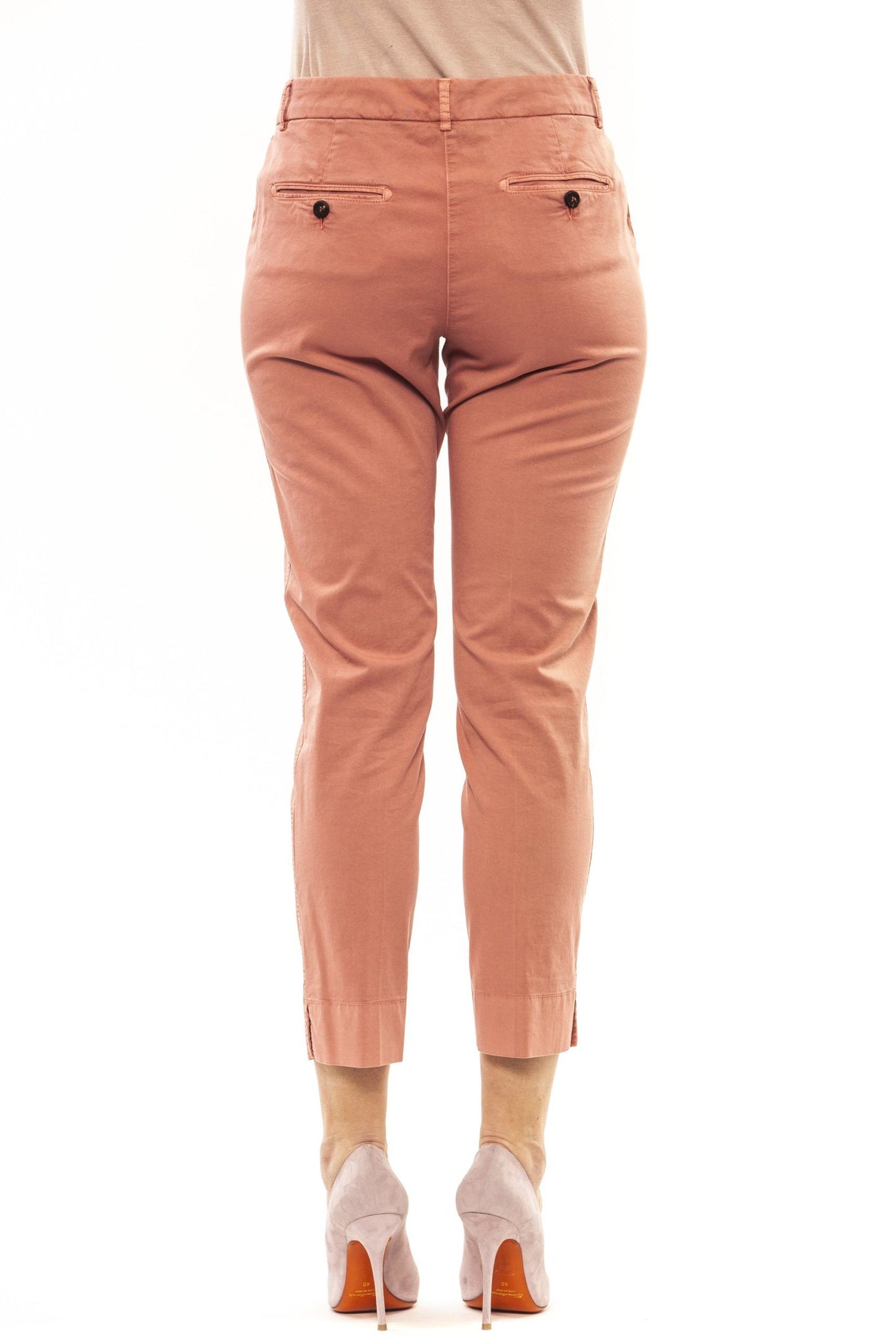Sleek Slim Fit Stretch Trousers