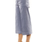 Elegant Palazzo Trousers with Chic Belt