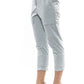 Elegant Green Ankle-Turn Trousers