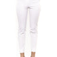Classic White Stretch Trousers