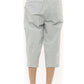Elegant High-Waisted Soft Pants in Green