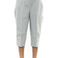 Elegant High-Waisted Soft Pants in Green