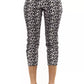 Elegant Blue Stretch Trousers