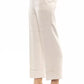 Elegant Beige Palazzo Pants with High Waist