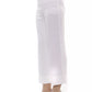 Chic White Palazzo Pants with Comfort Stretch