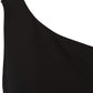 Elegant Black Side Zipper Dress