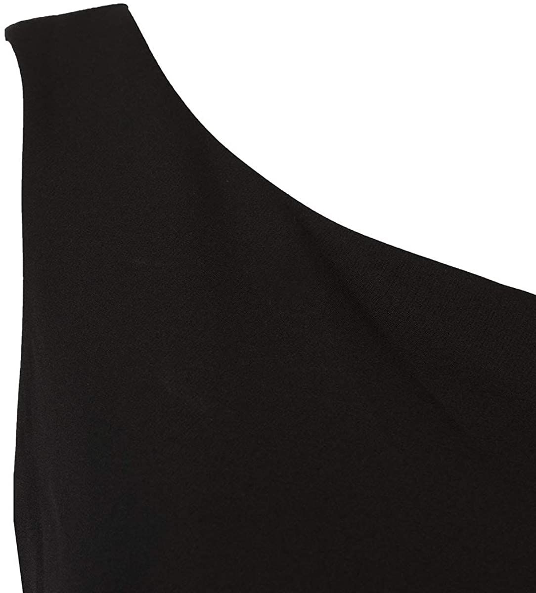 Elegant Black Side Zipper Dress