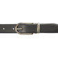 Elegant Black Leather Belt for Women