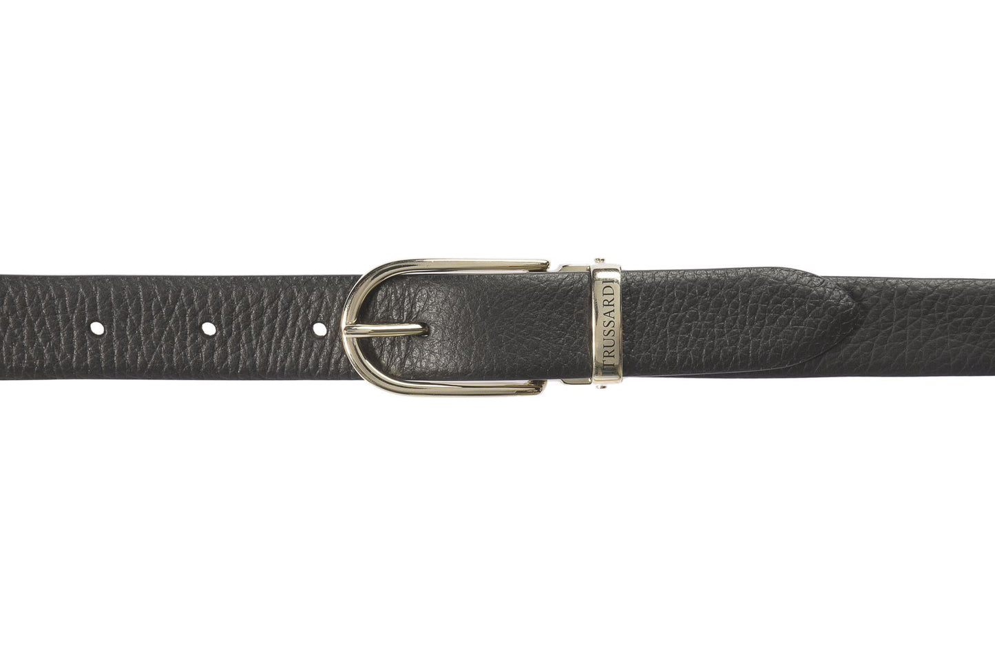 Elegant Black Leather Belt for Women
