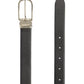 Elegant Black Leather Belt for Women