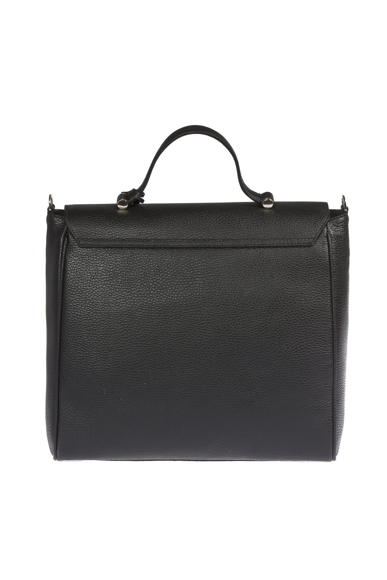 Elegant Embossed Leather Handbag
