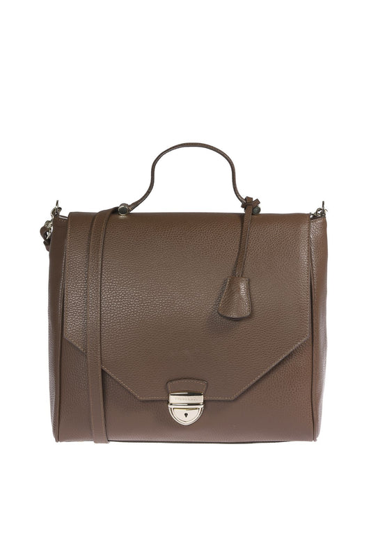 Elegant Embossed Leather Hand Bag
