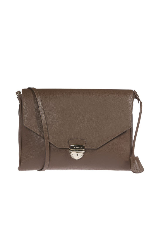 Elegant Embossed Leather Crossbody Bag