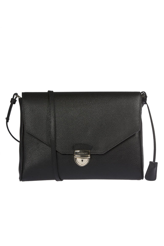 Elegant Embossed Leather Crossbody Bag