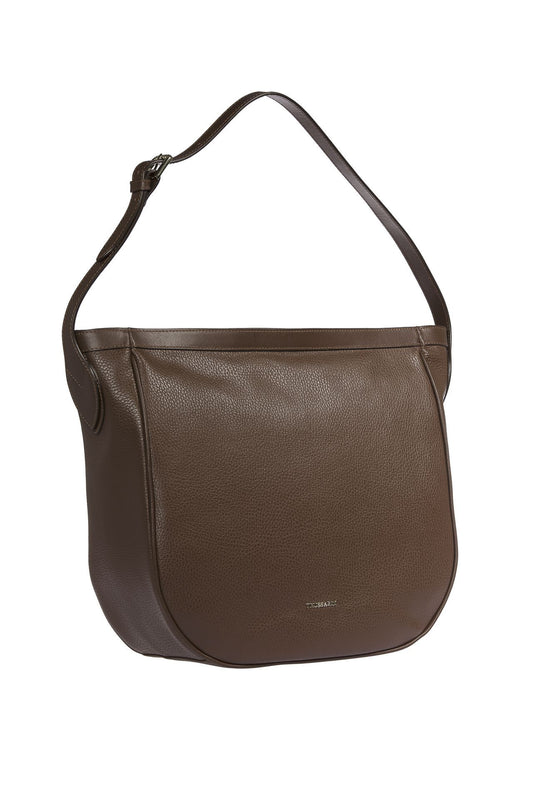 Elegant Embossed Leather Shoulder Bag