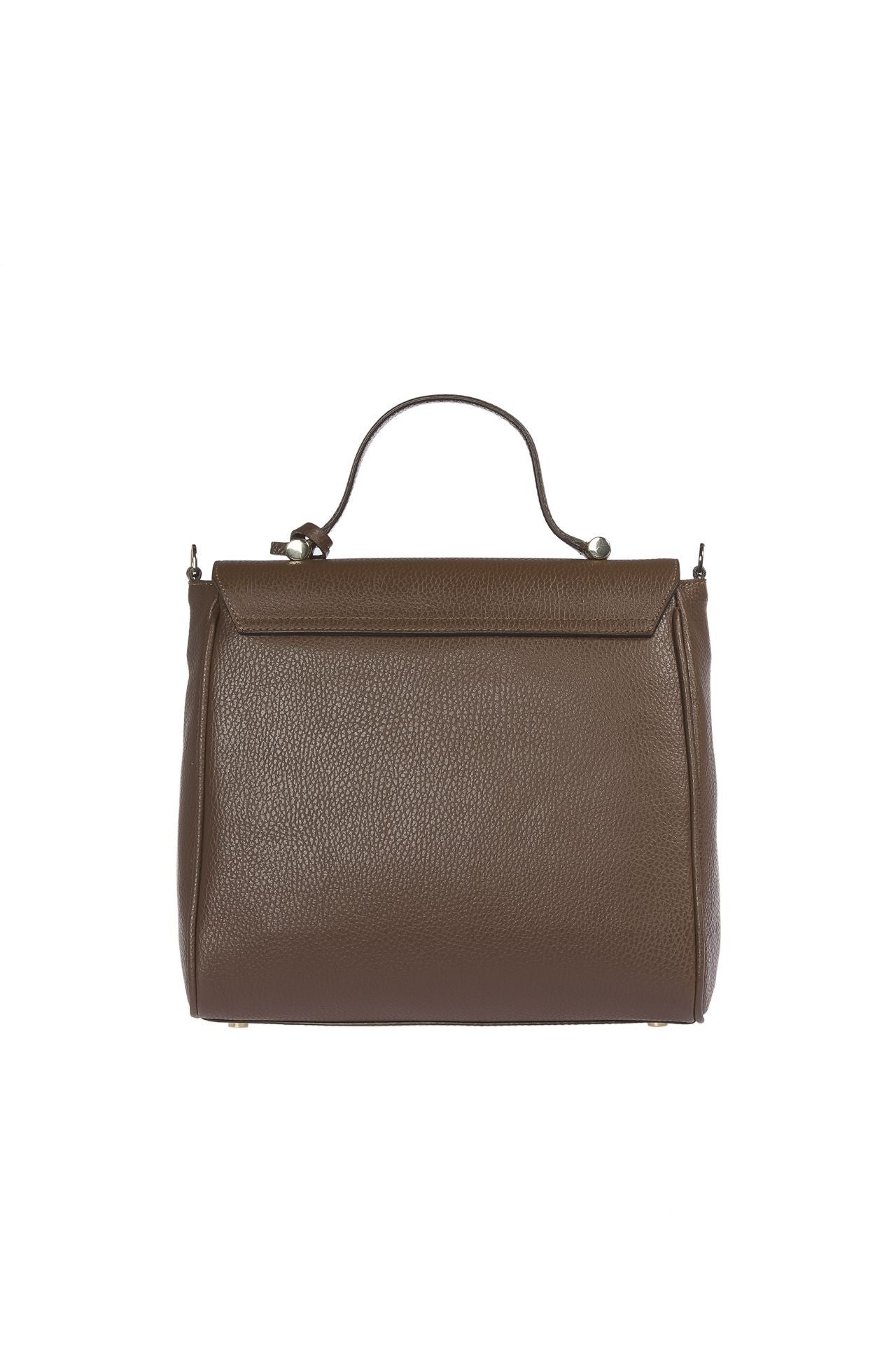 Elegant Embossed Leather Handbag