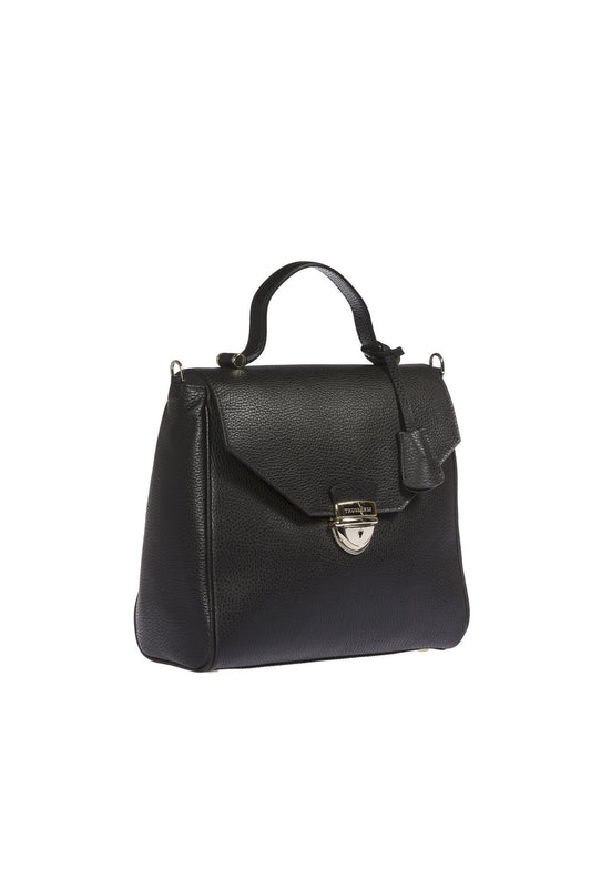 Embossed Leather Elegance Handbag