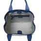 Chic White Fabric Shoulder Bag with Leather Accents