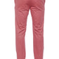 Sleek Red PT Torino Cotton-Blend Trousers